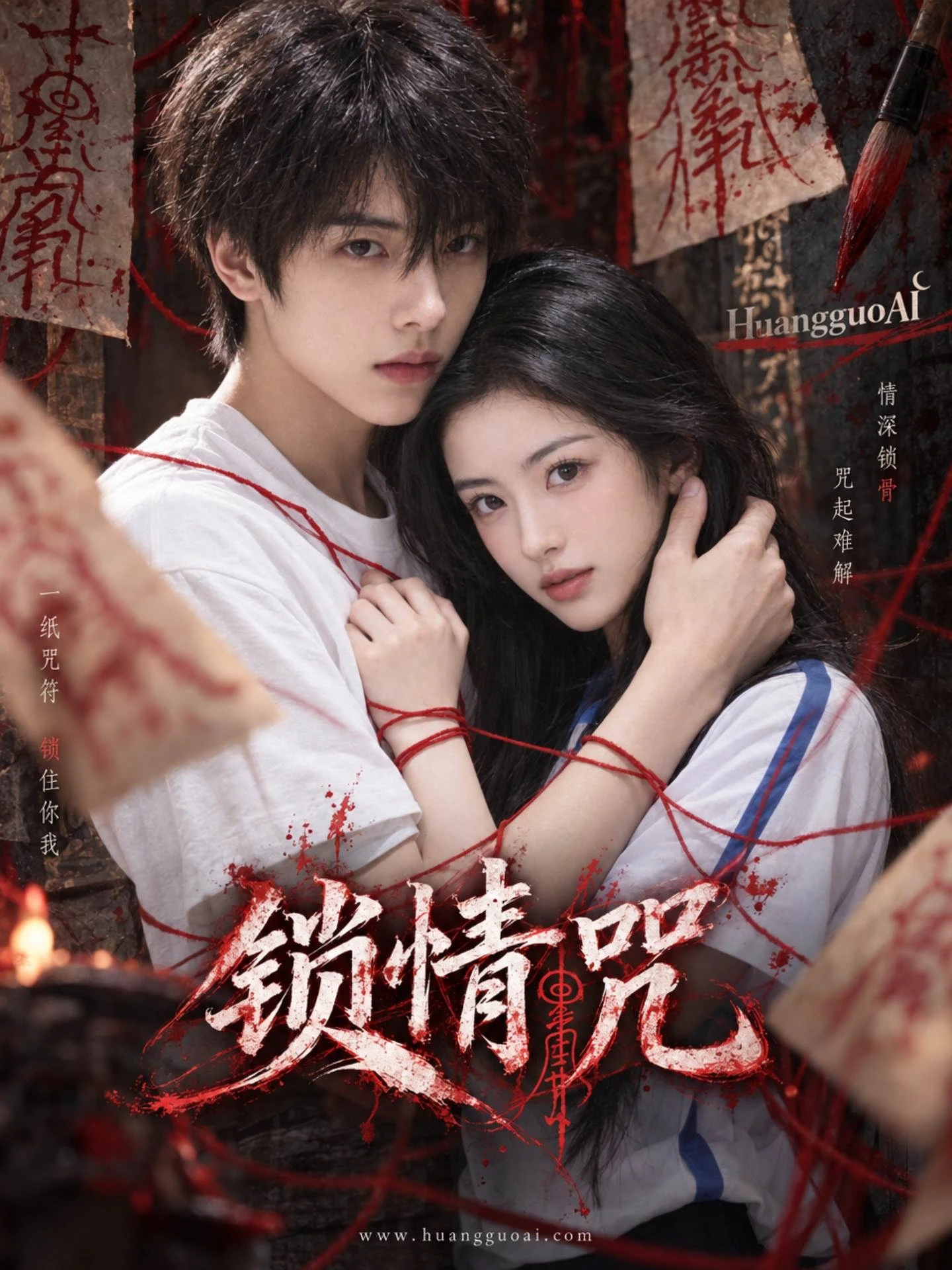 锁情咒悬疑短剧海报